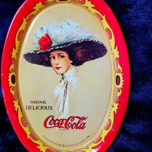 Coca Cola Serving Trinket Trays